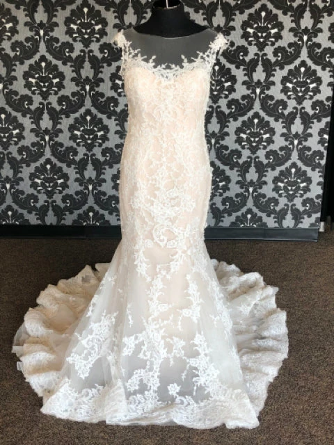 Something Blue Maggie Sottero 5MB657 Wedding Dress Lace Blush/Ivory WEDDING DRESSES 3 Something Blue Maggie Sottero 5MB657 Wedding Dress Lace Blush/Ivory WEDDING DRESSES