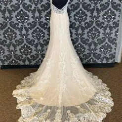 Something Blue Kenneth Winston KORA 1734 Women's Wedding Dress Lace Ivory WEDDING DRESSES