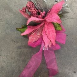 Something Blue Wedding 8" Floral Pew Accents DECOR