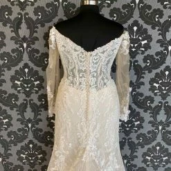 Something Blue Mori Lee By Madeline Gardner Size 20 Ivory Lace Fit & Flare WEDDING DRESSES 13 Something Blue Mori Lee By Madeline Gardner Size 20 Ivory Lace Fit & Flare WEDDING DRESSES