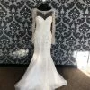 Something Blue WEDDING DRESSES Justin Alexander 9817 JUDITH Wedding Dress Beaded Light Gold "PRICED AS IS"