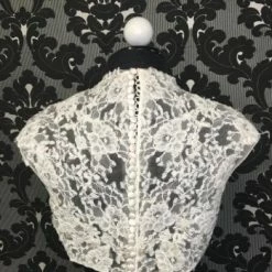 Something Blue Separates Lace Ivory Size 14 Sleeveless Top Highneck WEDDING DRESSES