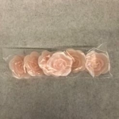 Something Blue His&Hers Floating Candles Wax Blush Size 3" CANDLES DECOR