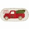 Something Blue Wedding Happy Holidays Truck Platter