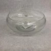 Something Blue Vase Glass Clear Size 10" Garden Dish VASES