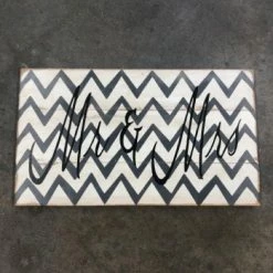 Something Blue DECOR For The Love Of Signs Sign Wood Ivory/Gray/Black Size 24"x14" SIGNS