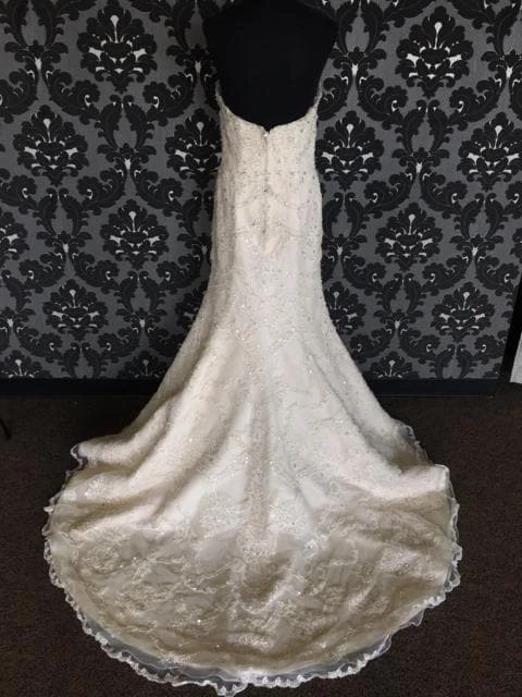 Something Blue Wedding Fiore Couture Amanda Wedding Dress Lace Ivory Size 12 Strapless WEDDING DRESSES 5 Something Blue Wedding Fiore Couture Amanda Wedding Dress Lace Ivory Size 12 Strapless WEDDING DRESSES