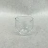 Something Blue Votive Holder Glass Clear Size 2.5" CANDLES