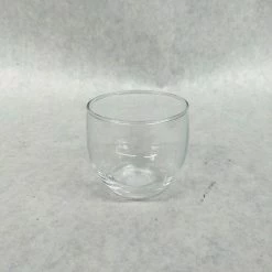 Something Blue Votive Holder Glass Clear Size 2.5" CANDLES