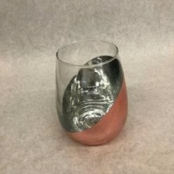 Something Blue Glassware Glass Copper Size 20oz Wine Glass GLASSWARE DECOR