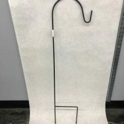 Something Blue DECOR Shepherd's Hook Metal Black Size 34" SIGNS (Pickup Only)