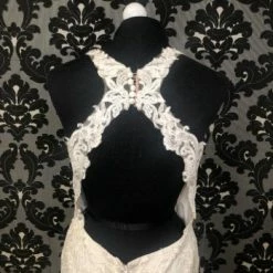 Something Blue Stella York 6669 Women's Wedding Dress Lace Ivory Size 12 Lace