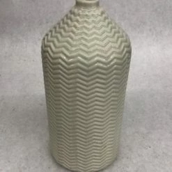 Something Blue Vase Ceramic Gray Size 10.5" Jug VASES