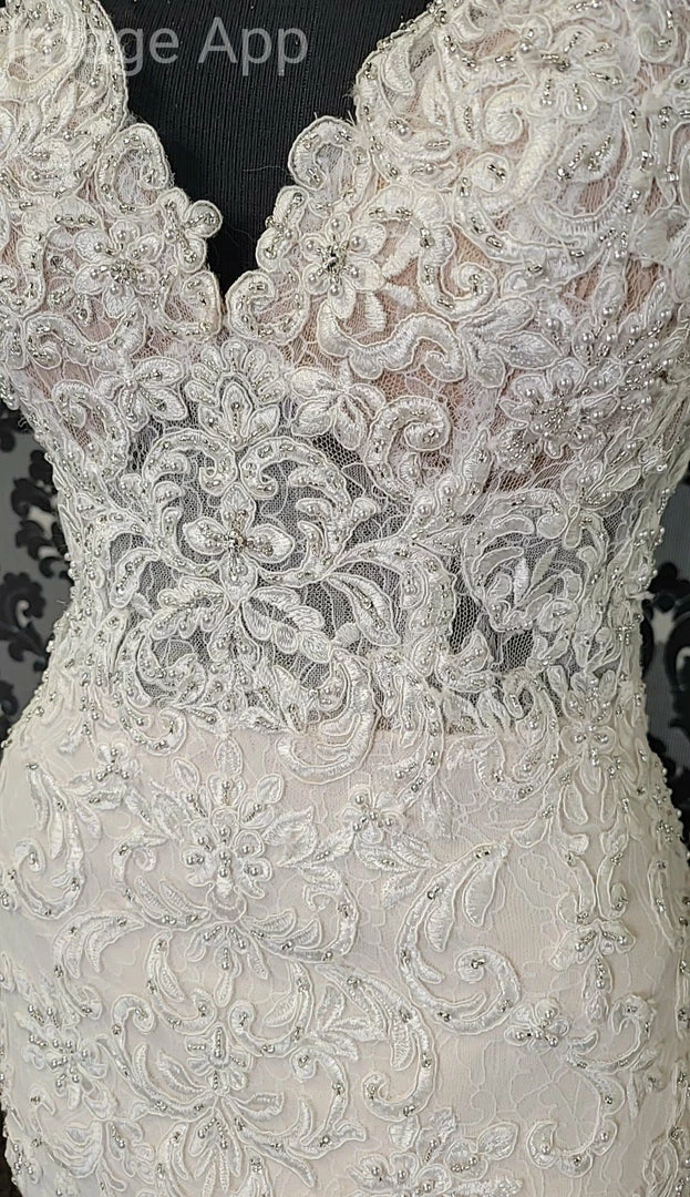 Something Blue Martina Liana MALLORY 817 Women's Wedding Dress Lace/Beading Ivory WEDDING DRESSES 4 Something Blue Martina Liana MALLORY 817 Women's Wedding Dress Lace/Beading Ivory WEDDING DRESSES