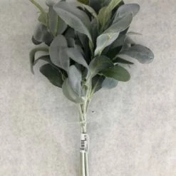 Something Blue Lamb's Ear Flocking Light Green Size 15" Mainstay FLORAL DECOR