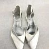 Something Blue NEW ARRIVALS MarHermoso 5047-25 Shoe Satin/Rhinestone Ivory Size 11