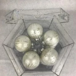 Something Blue Wedding The Great Indoors Centerpiece Mesh/Beaded Silver/ivory CENTERPIECES DECOR