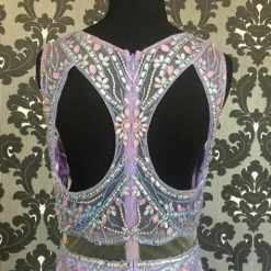 Shopsomethingblue Pruple White Size 24 PROM