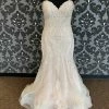 Something Blue WEDDING DRESSES Stella York Size 14 Strapless Mermaid Ivory And Champagne Wedding Dress