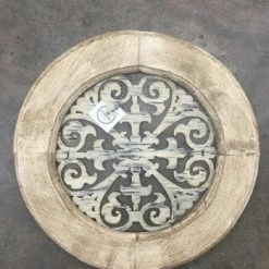 Something Blue Wedding Small Whitewash Medallion THE PARLOUR