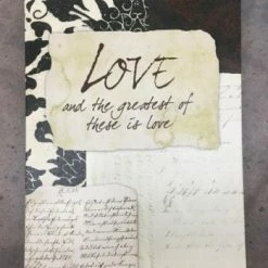 Something Blue Wedding DECOR Sign Canvas Beige Size 16"x12" SIGNS