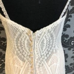 Something Blue Disney D265 "Pocahontas" Size 12 Ivory Lace Fit & Flare WEDDING DRESSES 9 Something Blue Disney D265