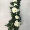 Something Blue Wedding DECOR Swag Floral White/Green Size 24" FLORAL