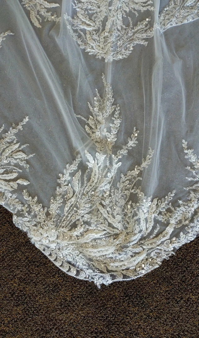 Something Blue WEDDING DRESSES CallaBlanche 121229 Wedding Dress Size 10 Beaded Ivory/Champ Long Sleeve 6 Something Blue WEDDING DRESSES CallaBlanche 121229 Wedding Dress Size 10 Beaded Ivory/Champ Long Sleeve