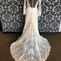 Something Blue Madeline Gardner Wedding Dress Lace/Sequin Champagne/Ivory WEDDING DRESSES