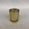 Something Blue David Tutera Votive Holder Mercury Glass Gold Size 2.5" CANDLES DECOR