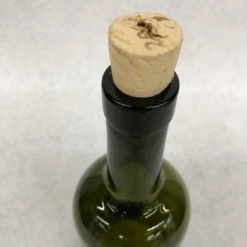 Something Blue DECOR Wine Bottle Glass Olive Size 9.5" GLASSWARE