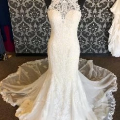 Something Blue Essense Of Australia Women's Wedding Dress Lace/Beading Ivory WEDDING DRESSES