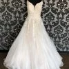 Something Blue Stella York 6959 Wedding Dress Size 16 Lace/Tulle Ivory Sleeveless Ballgown WEDDING DRESSES