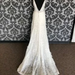 Something Blue WEDDING DRESSES Allure Bridal C522 Wedding Dress Beaded/Sequin Ivory Size 8