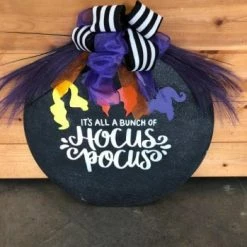 Something Blue Hocus Pocus Door Sign Black/Multi SIGNS