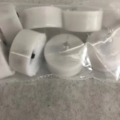 Something Blue Tea Light Candle Size 10ct LED Warm White CANDLES DECOR