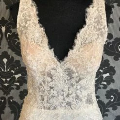 Something Blue WEDDING DRESSES Justin Alexander JEAN 88077 Wedding Dress Lace/Beading Ivory/Nude