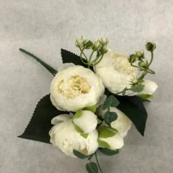 Something Blue DECOR Floral Size 11" Floral Ivory/Green FLORAL