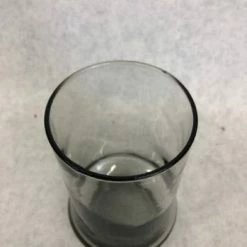 Something Blue 5" Smoke Glass Tumbler Glassware DECOR