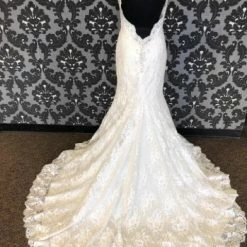 Something Blue Kenneth Winston KANDACE 1621 Women's Wedding Dress Lace Ivory Size 12 11 Something Blue Kenneth Winston KANDACE 1621 Women's Wedding Dress Lace Ivory Size 12