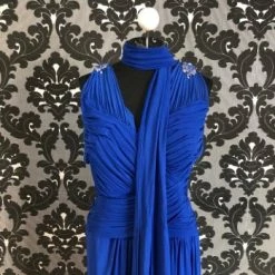 Something Blue FORMAL/MOTHER'S DRESSES Jade By Jasmine J165065 Formal Chiffon Royal Blue Size 20