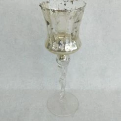 Something Blue Goblet Size 12" Glass Champagne RENTAL NEW ARRIVALS