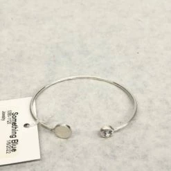Something Blue Bracelet Metal Silver Jewelry