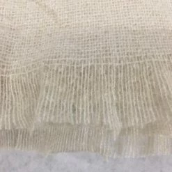 Something Blue Wedding Ivory Woven Scarf