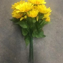 Something Blue Wedding Ashland Sunflower Floral Yellow/Brown/Green Size 3ct FLORAL DECOR