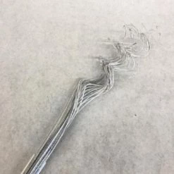 Something Blue Ting Ting Glitter White Size 28" FLORAL DECOR