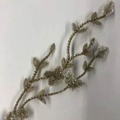 Something Blue AB-Fiore Hair Piece Beaded Gold Vine