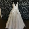 Something Blue Wedding Martina Liana Wedding Dress Tulle Ivory And Champagne Size 12