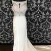 Something Blue WEDDING DRESSES Martina Liana 823 MAGNOLIA Women's Wedding Dress Crepe Ivory/Silver
