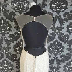 Something Blue WEDDING DRESSES Maggie Sottero MS8MC564 Adaleine Wedding Dress Lace/Tulle Ivory Size 10